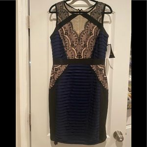 Jax formal dress with lace detail